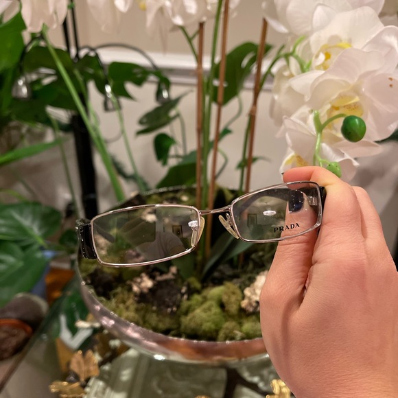 Never been worn pair of Prada glasses with diamond in side. - Picture 5 of 6